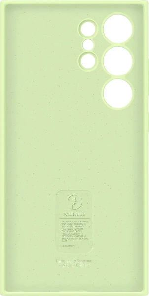 Чехол-накладка Silicone Case S24 Ultra (лайм)