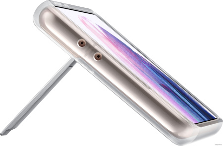 Чехол Samsung Clear Standing Cover для S21+, Transparent