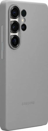 Чехол-накладка Samsung Silicone Case S25 Ultra (серый)