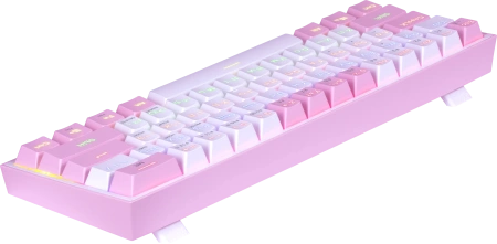 Клавиатура Redragon Fizz 70672 (розовый\белый)