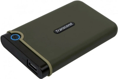Внешний HDD-диск Transcend StoreJet 25M3 1TB (зеленый)