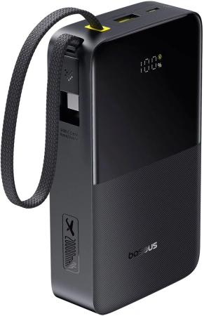 Внешний аккумулятор Baseus EnerFill FC51 Bipow2 Pro Power Bank 20000mAh (черный)