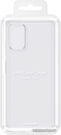 Чехол Samsung Soft Clear Cover для A03s, прозрачный