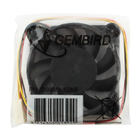 Вентилятор Gembird  D50BM-12AS (50 мм)