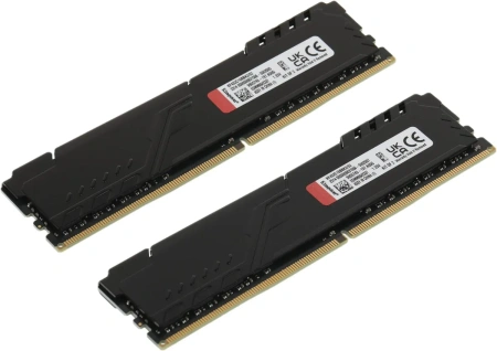 Оперативная память Kingston 2x16GB FURY Beast DDR4 KF432C16BBK2/32 (3200МГц, XMP)