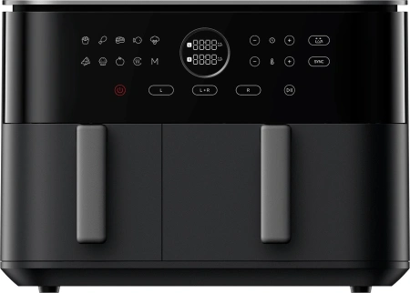 Аэрогриль (аэрофритюрница) Xiaomi Dual Zone Air Fryer 10L MAF-D1001 (евровилка)