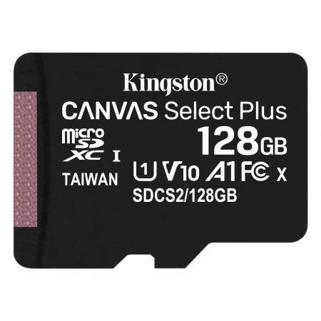 Карта памяти Kingston 128GB Canvas Select Plus microSDXC SDCS2/128GBSP