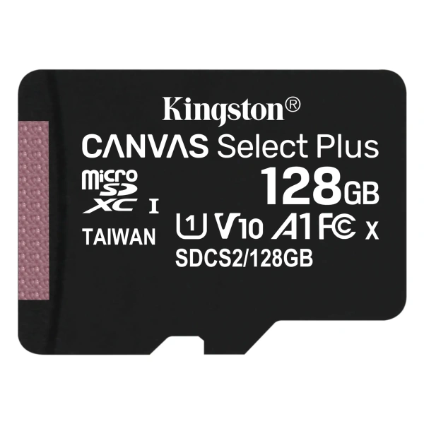 Карта памяти Kingston 128GB Canvas Select Plus microSDXC SDCS2/128GBSP