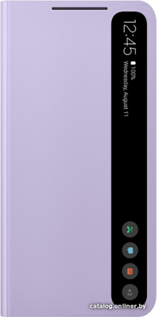 Чехол Samsung Smart Clear View Cover для S21 FE, Violet