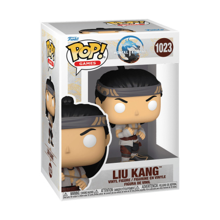 Фигурка Funko POP! Games Mortal Kombat 1 Liu Kang God of Fire 80276