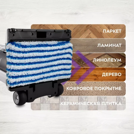 Вертикальный паровой пылесос Kitfort KT-595 (6 в 1)