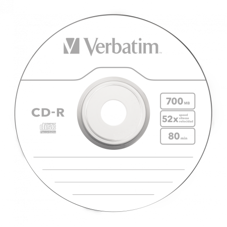 Набор дисков CD-R Verbatim DataLife Extra Protection 700Mb 52x (50 шт)