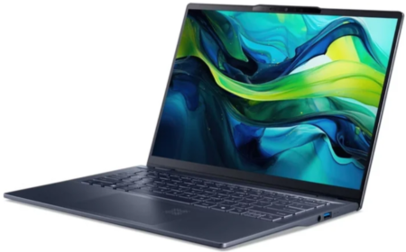Ноутбук Acer Swift 14 AI OLED/ SF14-51-51ZL/ U5-226V/ 14 CineCrystal WQ2.8K OLED 16:10/ Arc 130V/ 16GB/ 512GB/ Win11H/ ENG/ Steam Blue