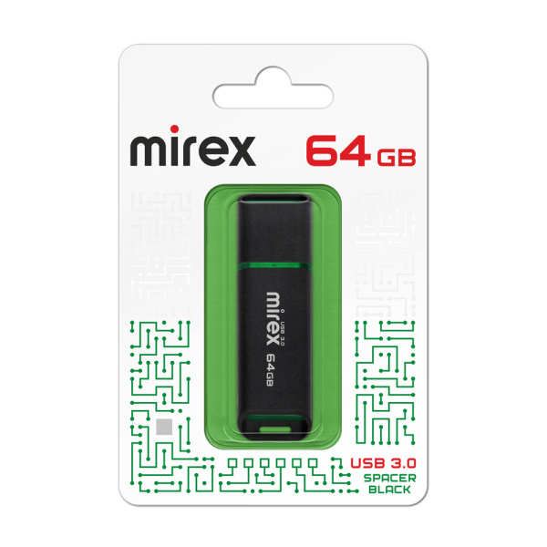 Флешка 64GB Mirex Color Blade Spacer USB 3.0 13600-FM3SPB64