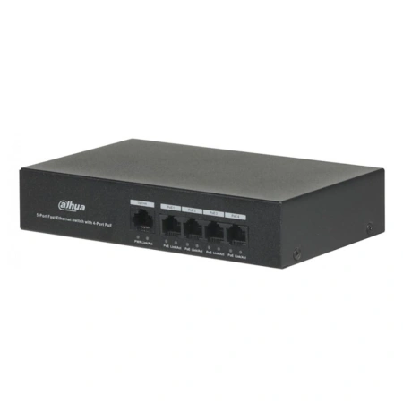 Неуправляемый коммутатор Dahua DH-PFS3005-4ET-36