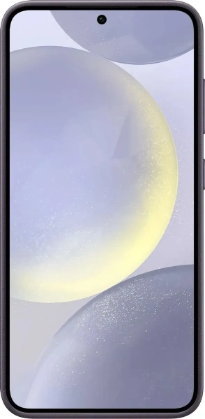 Чехол-накладка Samsung Vegan Leather Case S24+ (темно-фиолетовый)