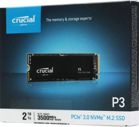 Внутренний SSD-накопитель Crucial P3 2TB CT2000P3SSD8
