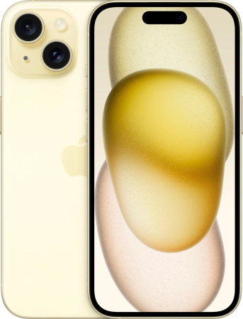 Смартфон Apple iPhone 15 256GB, A3090 (желтый)