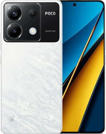 Смартфон POCO X6 5G 8GB/256GB White RU (23122PCD1G)