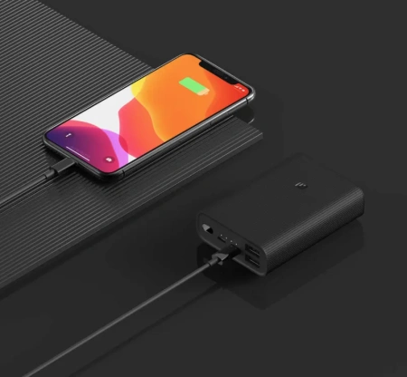 Внешний аккумулятор Xiaomi Mi Power Bank 3 Ultra Compact PB1022Z 10000mAh (черный)