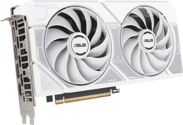 Видеокарта ASUS Dual GeForce RTX 5060 8GB GDDR7 White OC Edition DUAL-RTX5060-O8G-WHITE