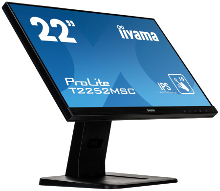 ЖКИ монитор Iiyama ProLite T2252MSC-B1, 21.5", IPS
