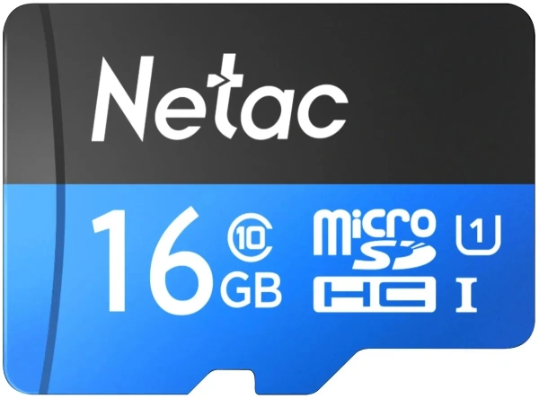 Карта памяти Netac 16GB P500 Standard microSDHC NT02P500STN-016G-S