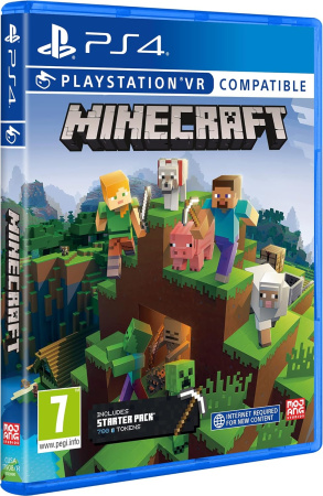 Minecraft (PS VR compatible) для PS4 (русские субтитры)
