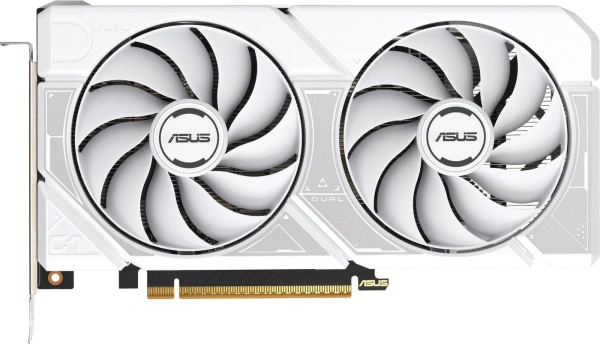 Видеокарта ASUS Dual GeForce RTX 5060 8GB GDDR7 White OC Edition DUAL-RTX5060-O8G-WHITE