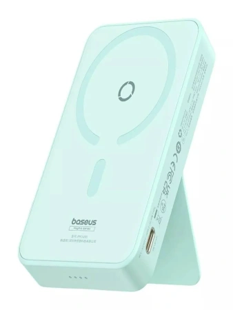 Внешний аккум Baseus MagPro Magnetic Bracket Wireless Fast-Charging 5000мАч 20Вт CN PPCXZ05 (мятный)