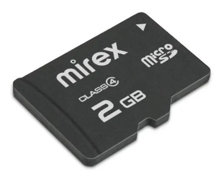 Карта памяти Mirex 2GB microSDHC 13613-ADTMSD02 (с адаптером)