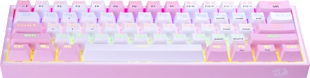 Клавиатура Redragon Fizz 70672 (розовый\белый)