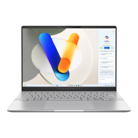 Ноутбук ASUS Vivobook S 14/ M5406NA-QD080/ R5 7535HS/ 14 WUXGA OLED AG 400nits/ AMD Radeon/ 16GB/ 512GB/ DOS/ noODD/ Cool Silver