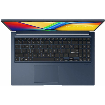Ноутбук ASUS Vivobook 15 X1504VA-BQ2548W Quiet Blue 15.6" 1920 x 1080, IPS, 60 Гц, Intel Core i5 1334U, 8 ГБ DDR4, SSD 512 ГБ, видеокарта встроенная, Windows 11 Home, цвет крышки темно-синий, аккумулятор 42 Вт·ч