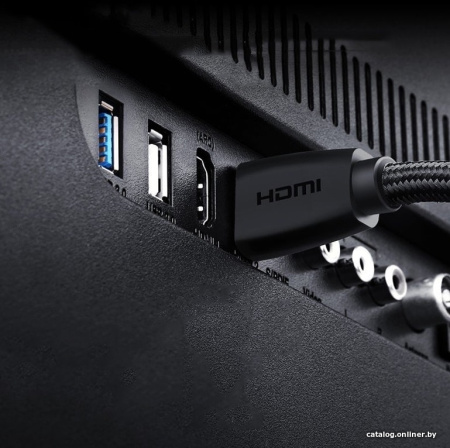 Кабель HDMI UGREEN HD118 High-End 4K@60Hz, V2.0 нейлоновая оплетка 1.5м черный 40409