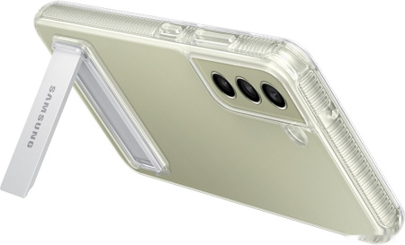 Чехол Samsung Clear Standing Cover S21 FE (прозрачный)