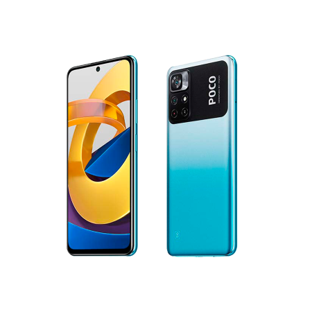 Смартфон POCO M4 PRO 5G 4GB/64GB Cool Blue EU (21091116AG)