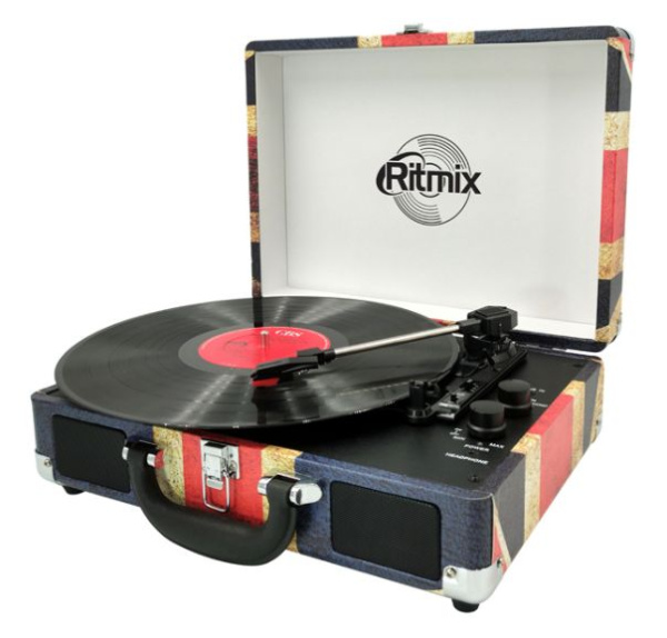 Виниловый проигрыватель Ritmix LP-120B UK