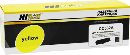 Картридж Hi-Black HB-CC532A (аналог HP CC532A, Canon 718Y)