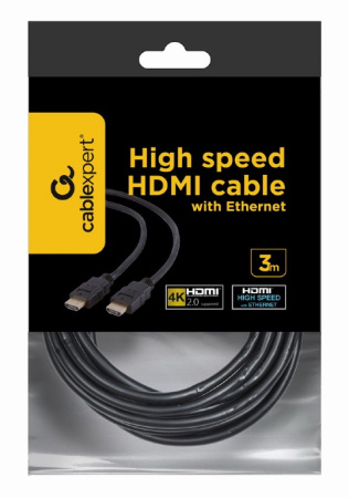 Кабель HDMI Cablexpert CC-HDMI4-10 (3м, черный)