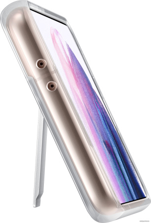Чехол Samsung Clear Standing Cover для S21+, Transparent