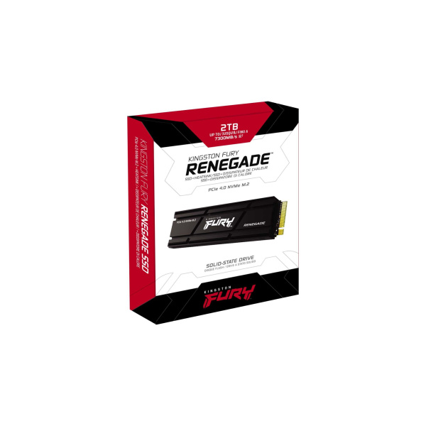 SSD-накопитель Kingston Fury Renegade PCIe 4.0 NVMe M.2 2TB (с радиатором)