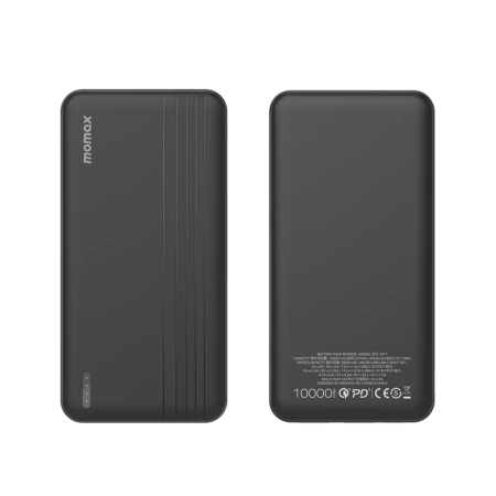 Портативное зарядное устройство Momax iPower PD IP77 10000mAh (Type-A/Type-С/microUSB, 22.5W, черный)