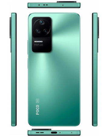 Смартфон POCO F4 8GB/256GB Nebula Green EU (22021211RG)