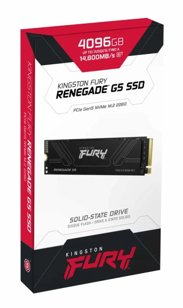 Внутренний SSD-накопитель Kingston Fury Renegade G5 4TB SFYR2S/4T0