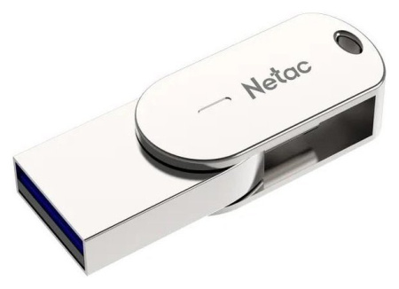 Флешка 64GB USB / TypeC FlashDrive Netac U785С