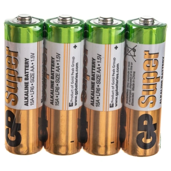 Батарейка GP SUPER AA LR6 15ARS-2SB4 (4шт)
