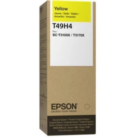 Чернила Epson T49H4 C13T49H400 (желтый)