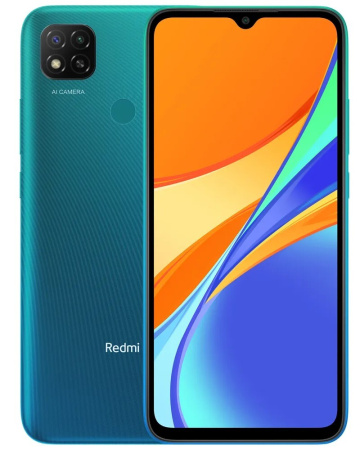 XIAOMI REDMI 9C 2GB/32GB without NFC Aurora Green EU (M2006C3MG)