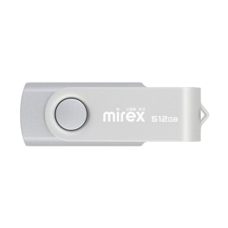 Флешка 512GB Mirex Color Blade Swivel USB 3.0 13600-FM3SS512 (серебристый)